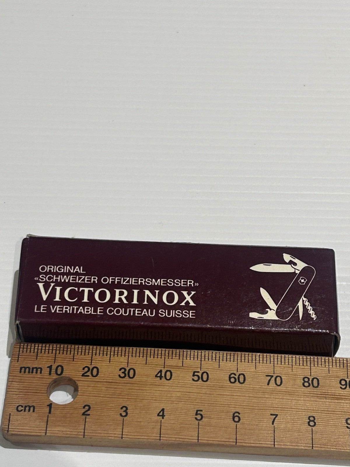 Victorinox Swiss Army Knife NOS Wirtgen Logo Red 58mm w/ Box & Pouch