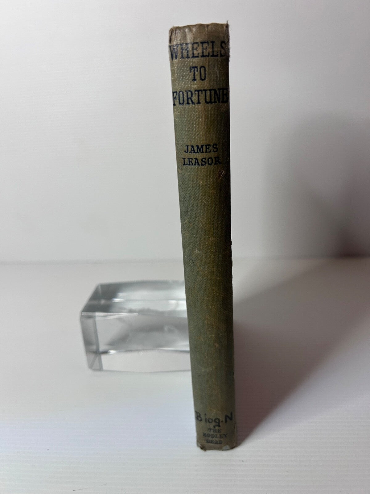 Wheels to Fortune James Leasor 1954 HC Lord Nuffield Car Pioneer Bio UK
