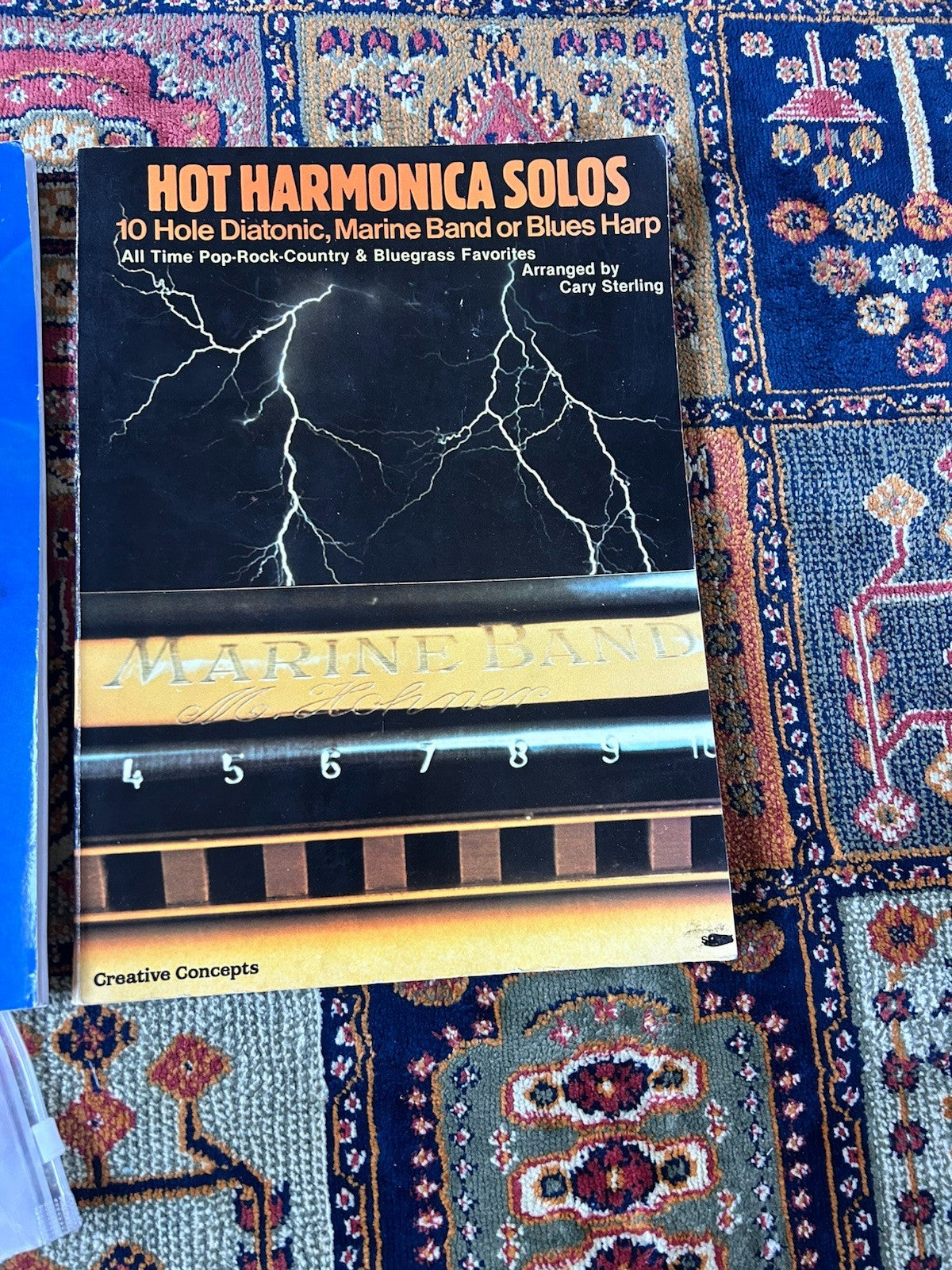 Hohner Super 64 Chromonica Harmonica + 3 Method Books – Made in Germany