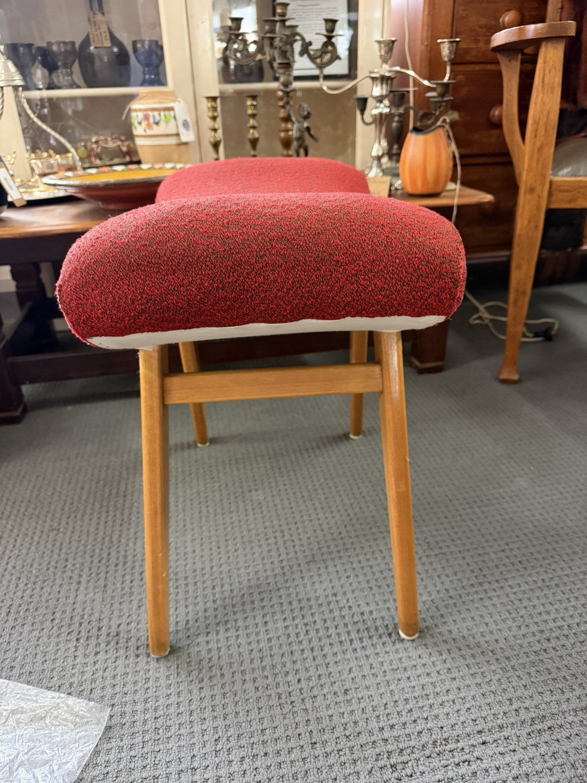 Dario Zoureff Footstool Australian Mid Century Modern Ottoman 1960s Vintage