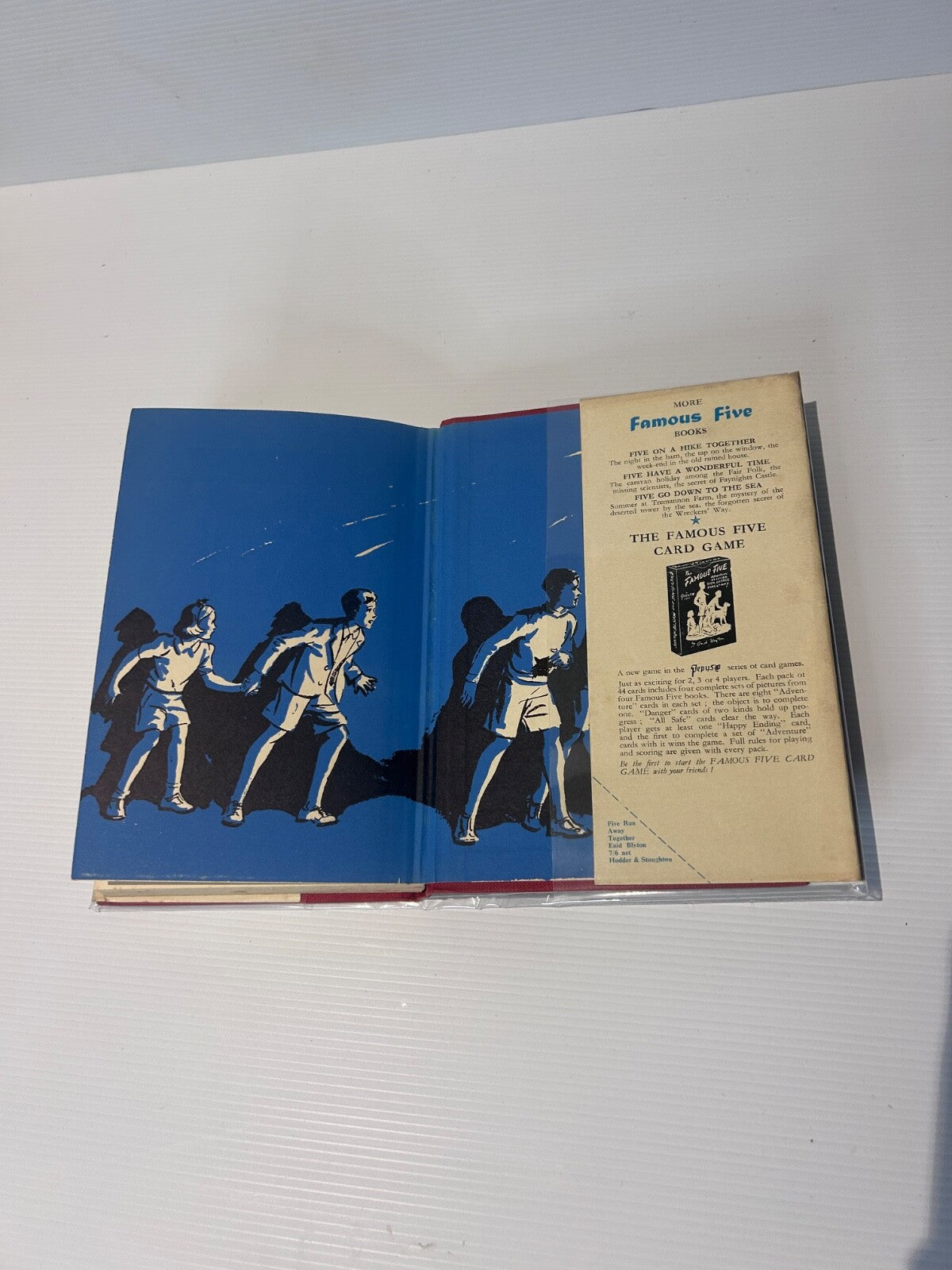 Five Run Away Together Enid Blyton 1953 7th Imp HC DJ H&S Famous Five Book