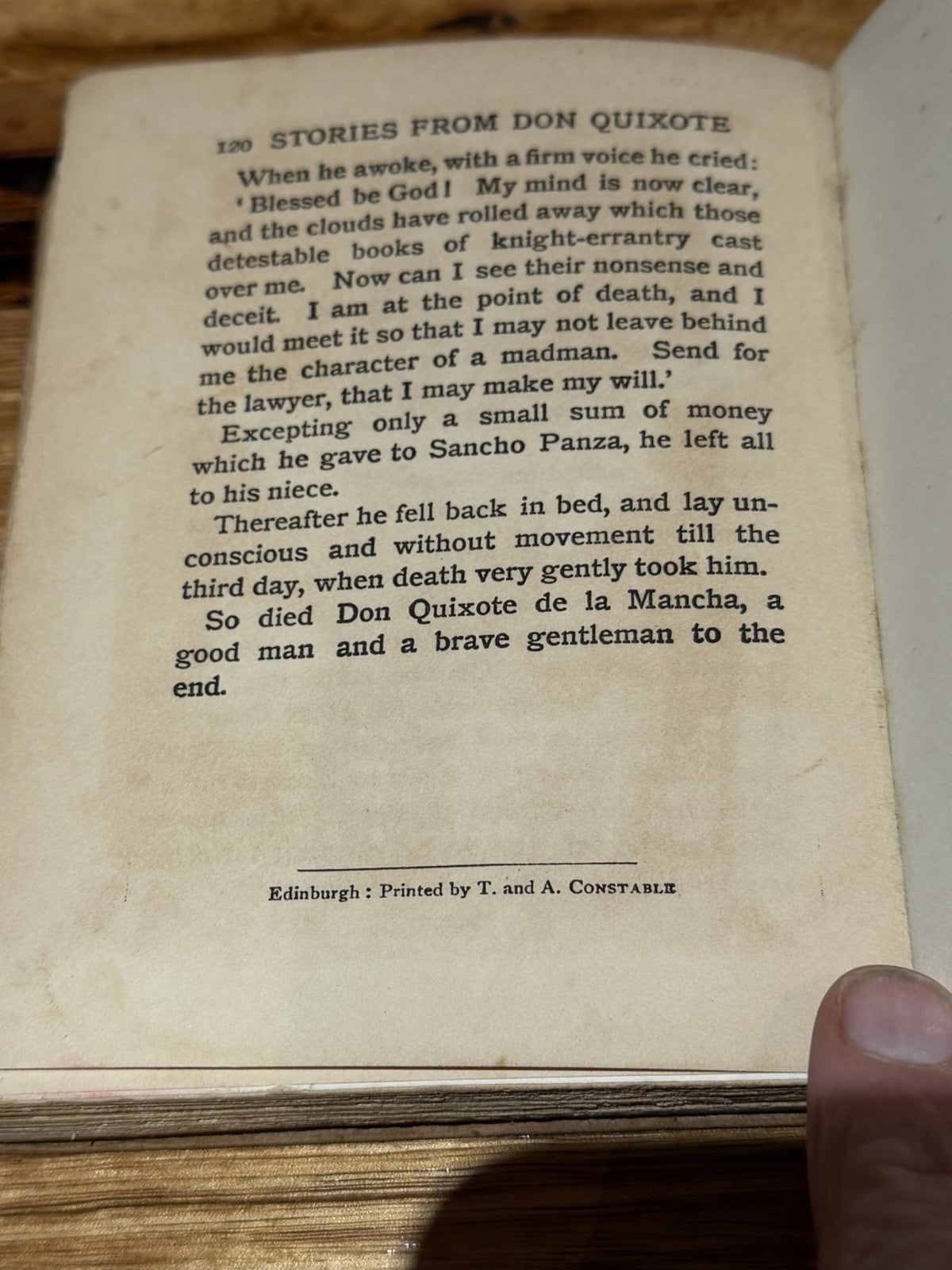 Stories From Don Quixote John Lang c1910 Antique Illustrated Childrens Book