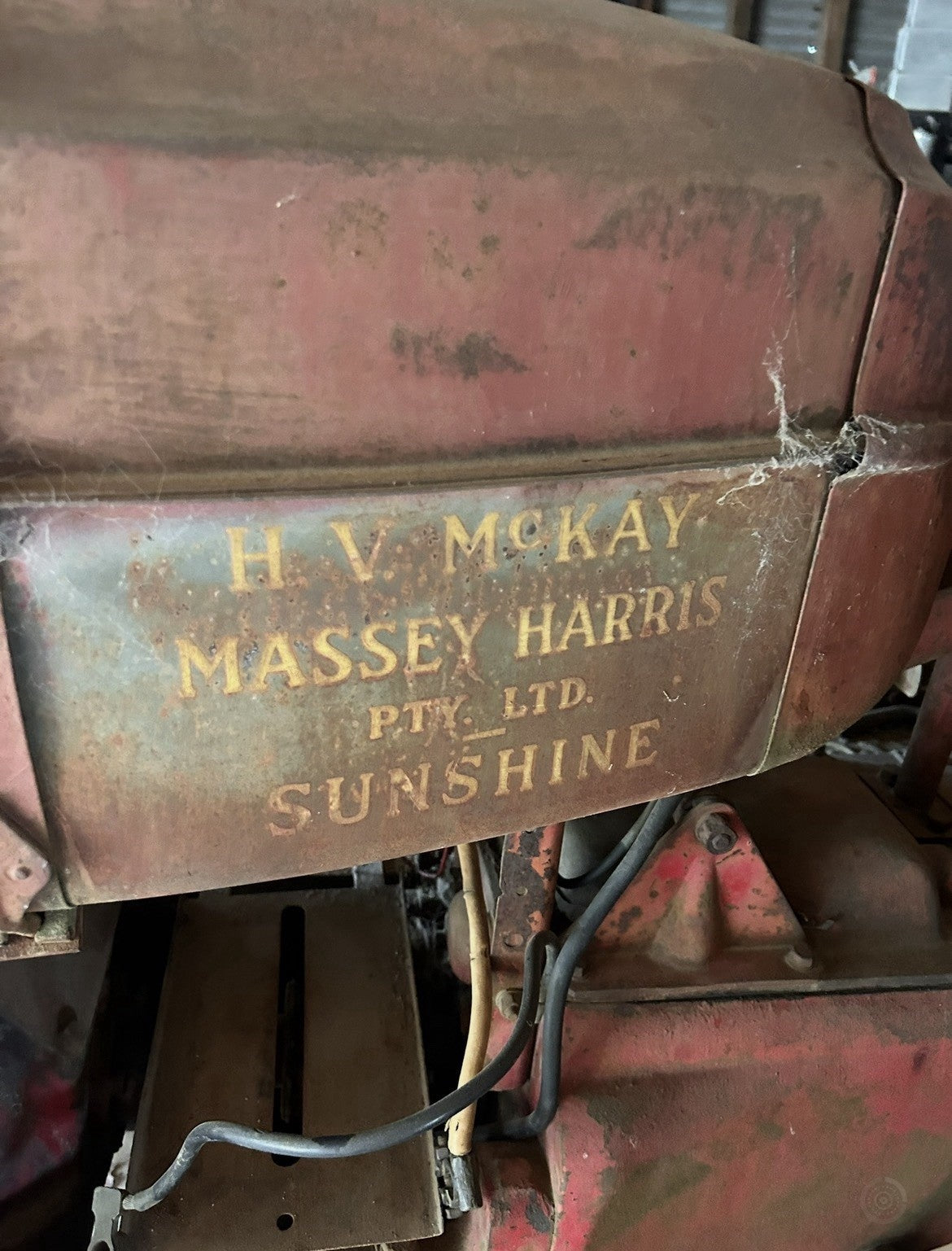 Australian-Built Massey Harris 44K Vintage Tractor – Petrol, Electric Start