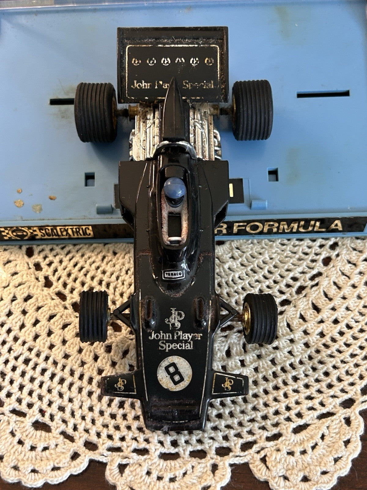 Scalextric JPS Formula 1 Lotus 72 Slot Car 1970s John Player Special Boxed