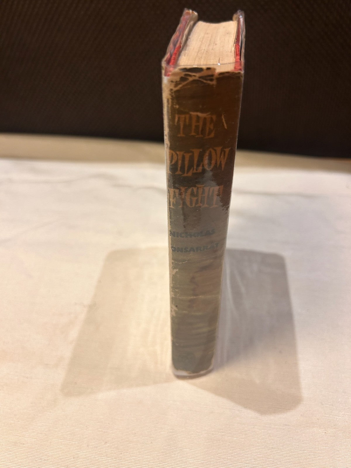 The Pillow Fight – Nicholas Monsarrat | Vintage Hardcover Book Club Edition