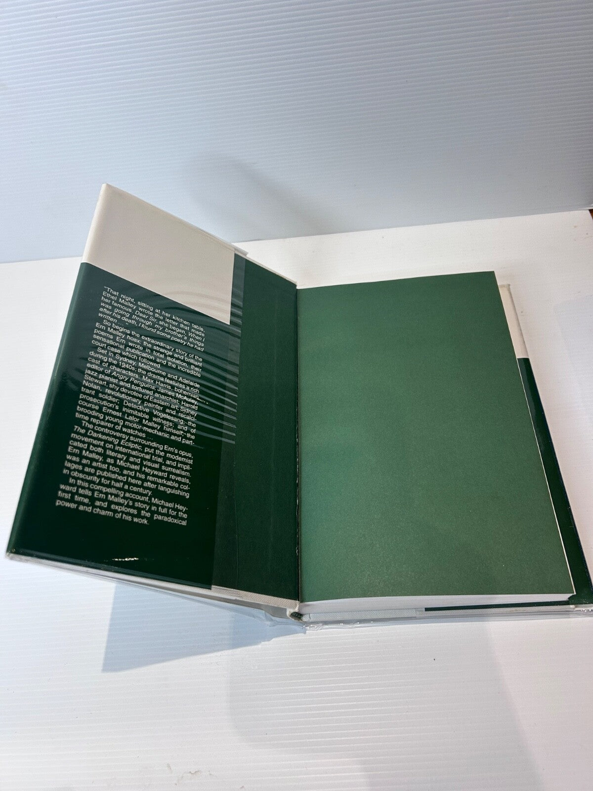 The Ern Malley Affair Michael Heyward 1993 HC DJ 1st Ed UQP Hoax Poetry Book