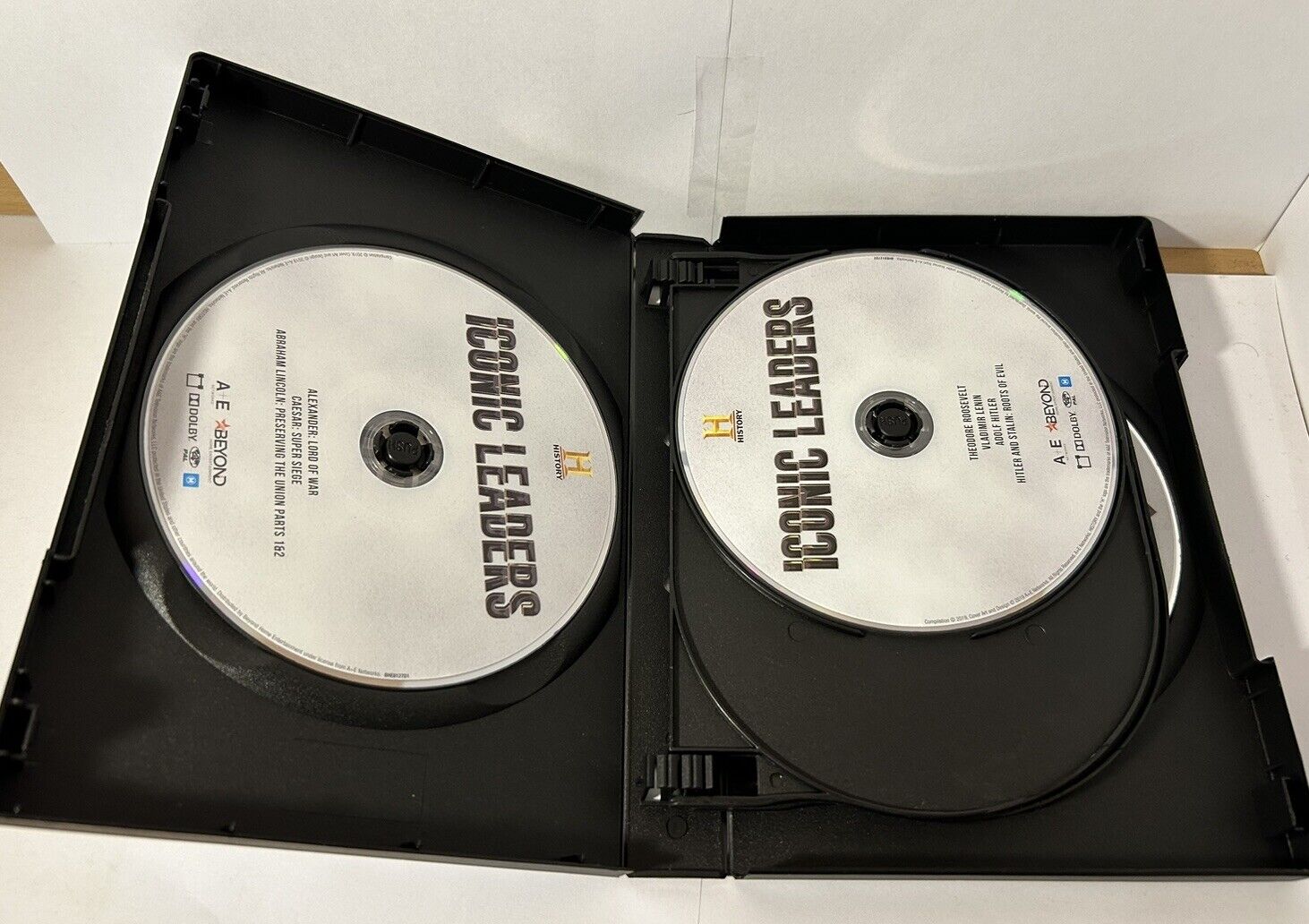Iconic Leaders 5 Disc Box set. Region 4  (DVD, 2019)