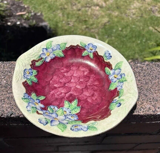 Maling Newcastle On Tyne Thumb print  Decorative Vintage Bowl Blossom Bough