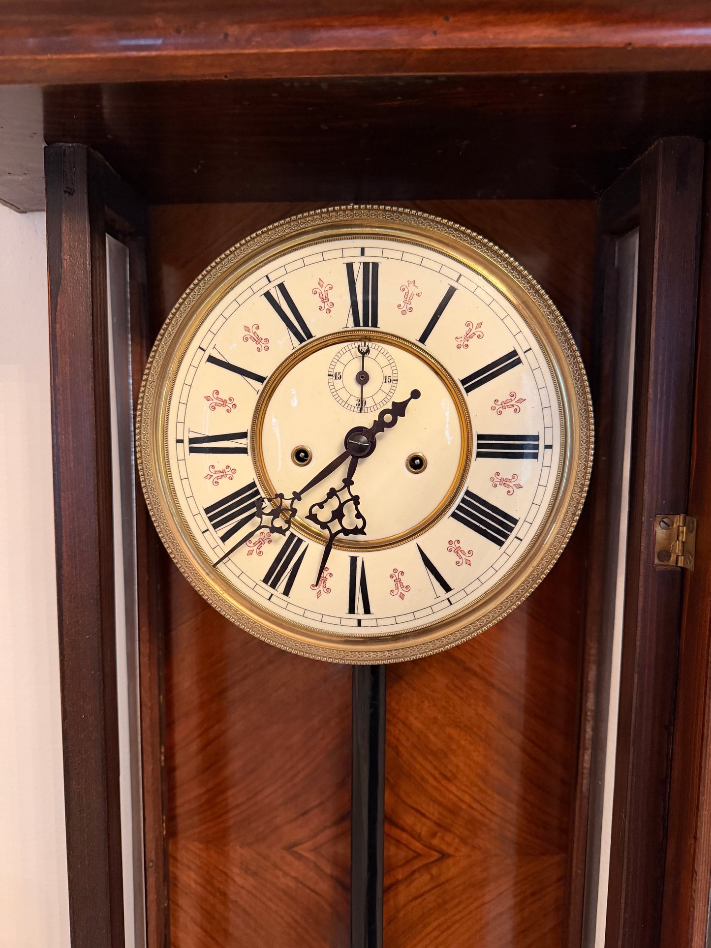 Antique Vienna Regulator Wall Clock – Believed Gustav Becker – c.1900