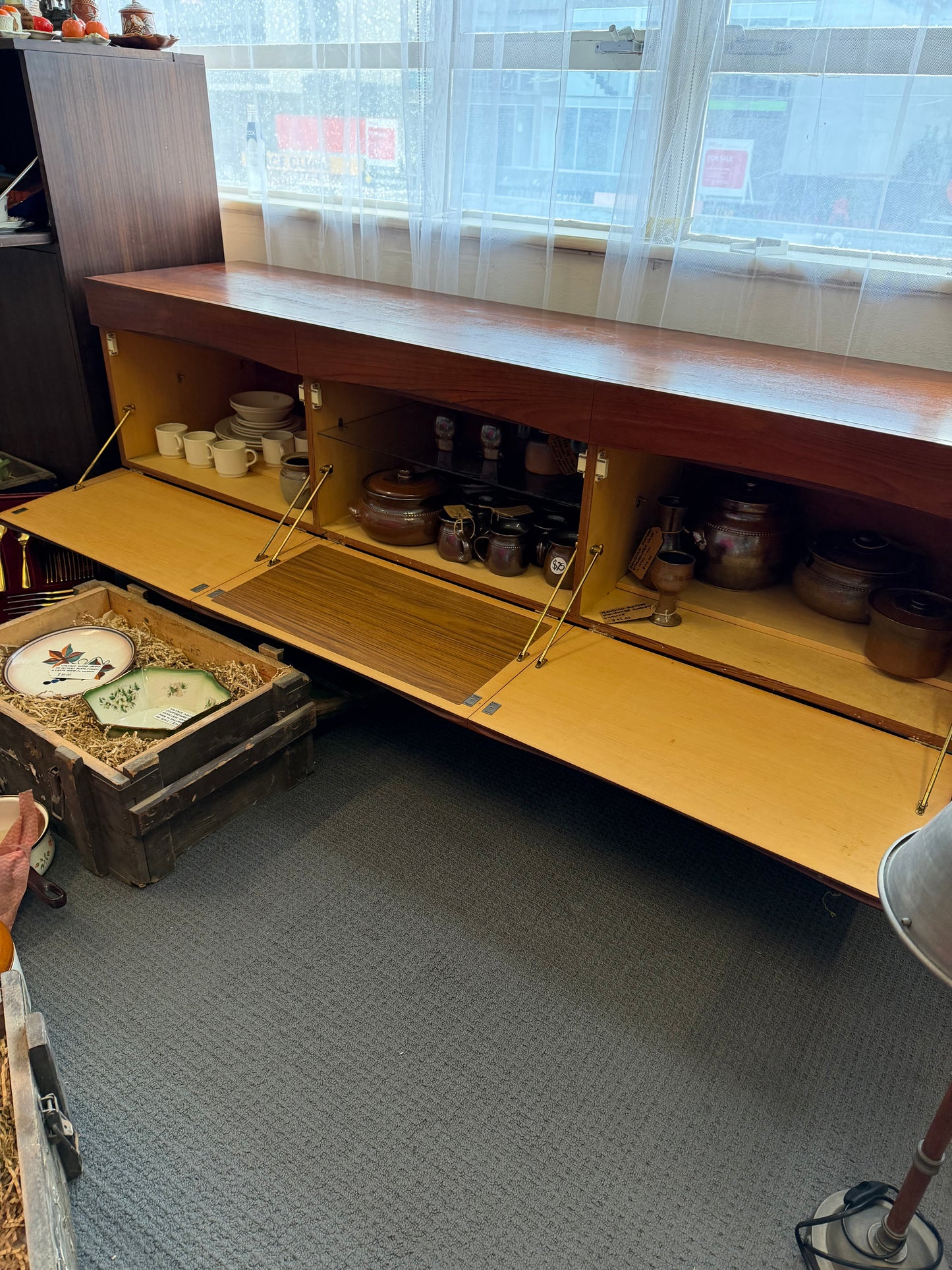 Conrad Rodd “The Dansk Collection” Mid Century Teak Sideboard Buffet | Rodd Furniture | 197cm