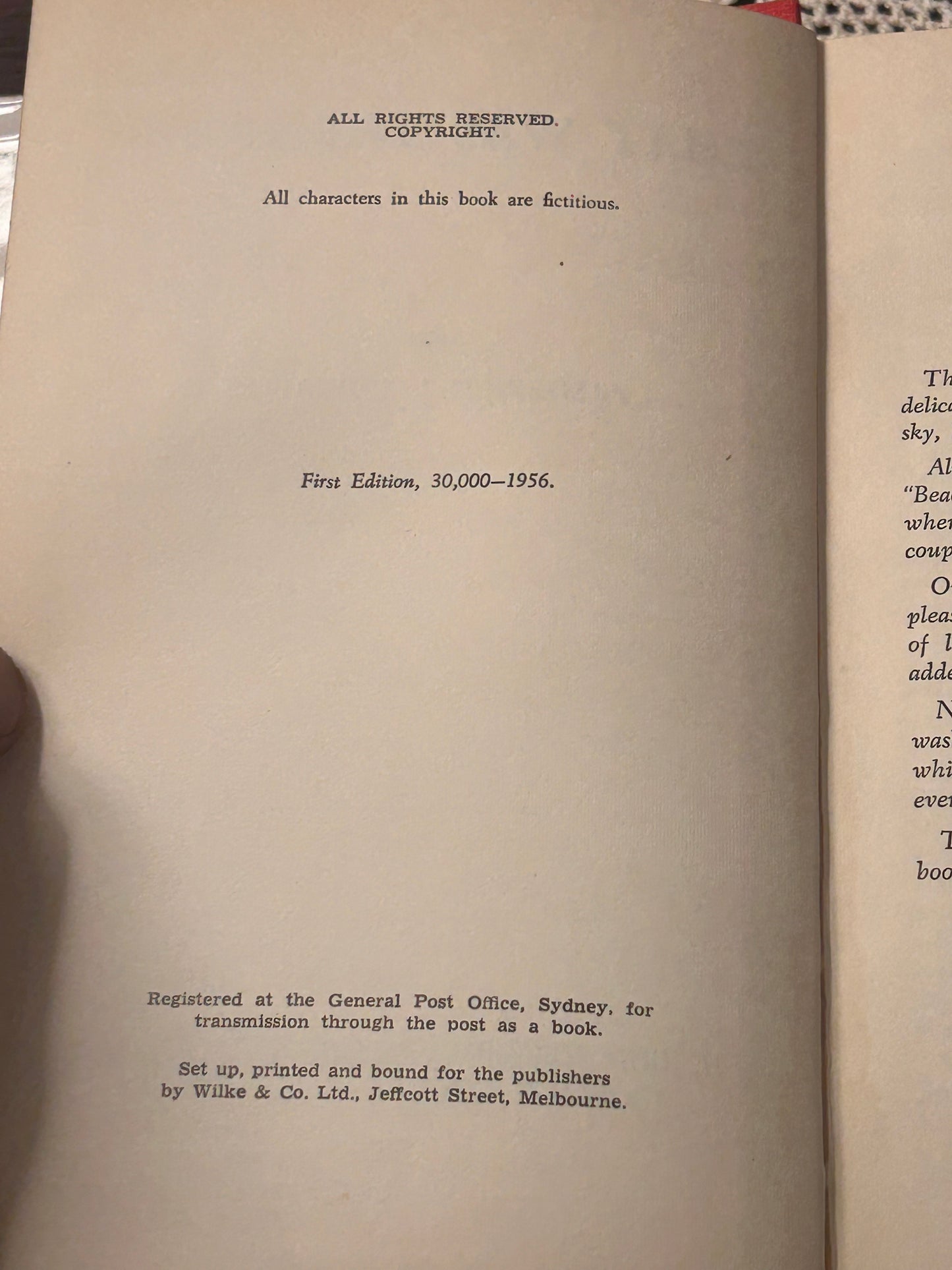 That Was the Hour Frederick J Thwaites 1956 1st Ed HC DJ Signed