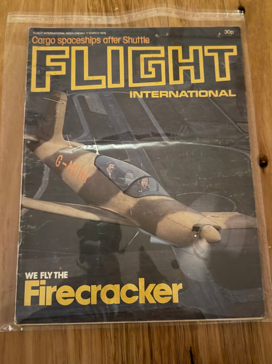 Flight International Magazine 17 March 1979 – Firecracker Aircraft