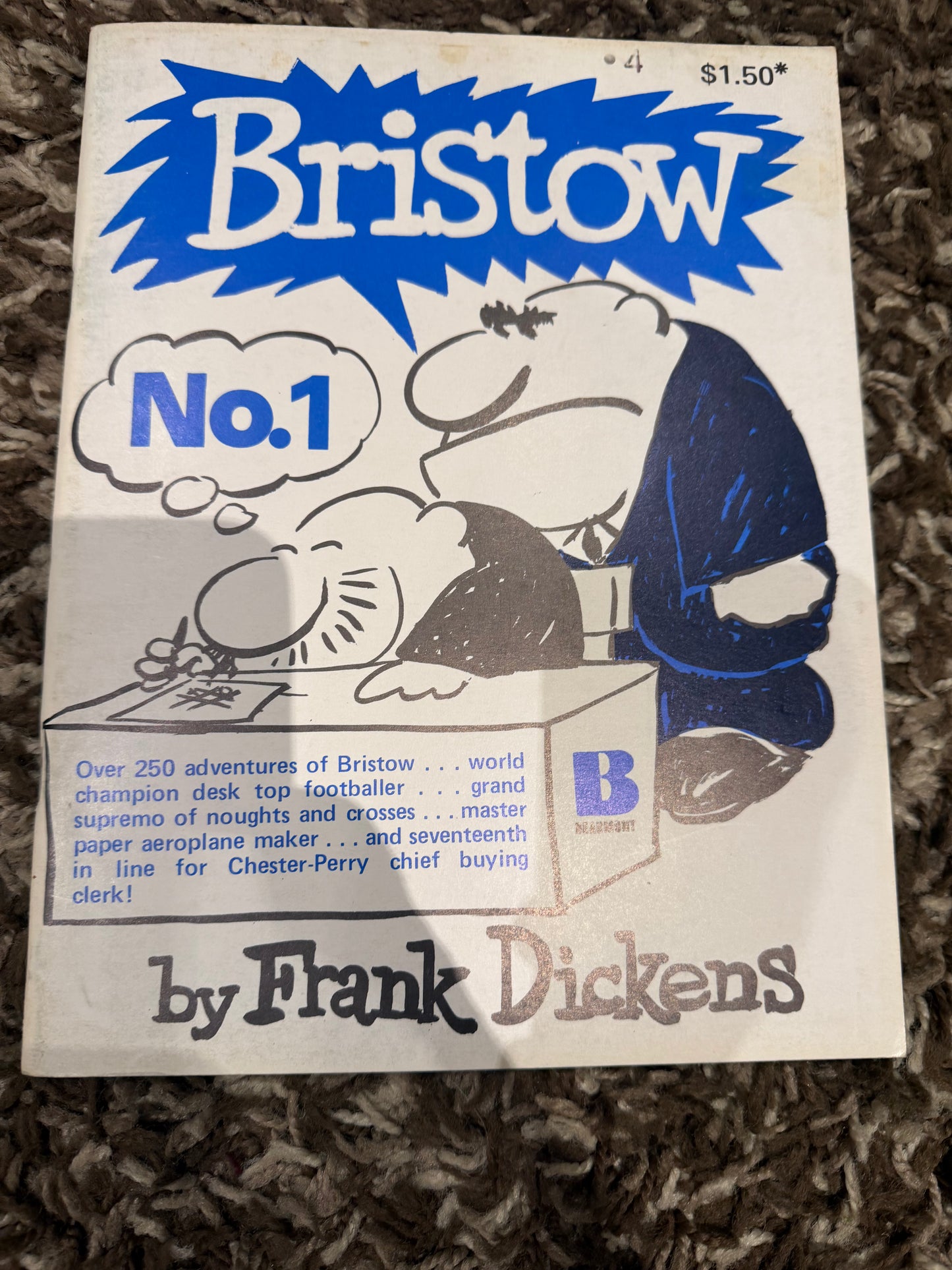 Vintage Bristow No. 1 Annual – Frank Dickens – 1977 Australian Edition