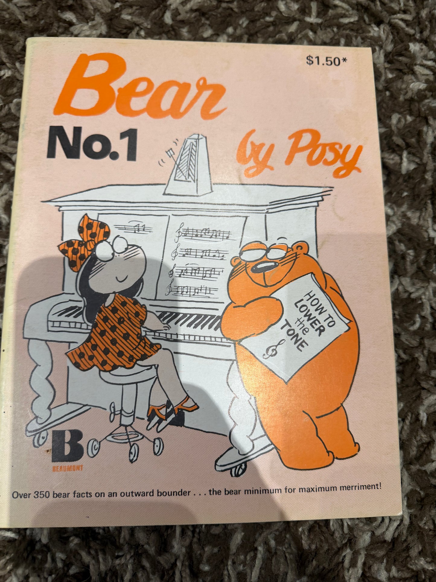 Bear No. 1 by Posy Simmonds – 1976 Australian Cartoon Book