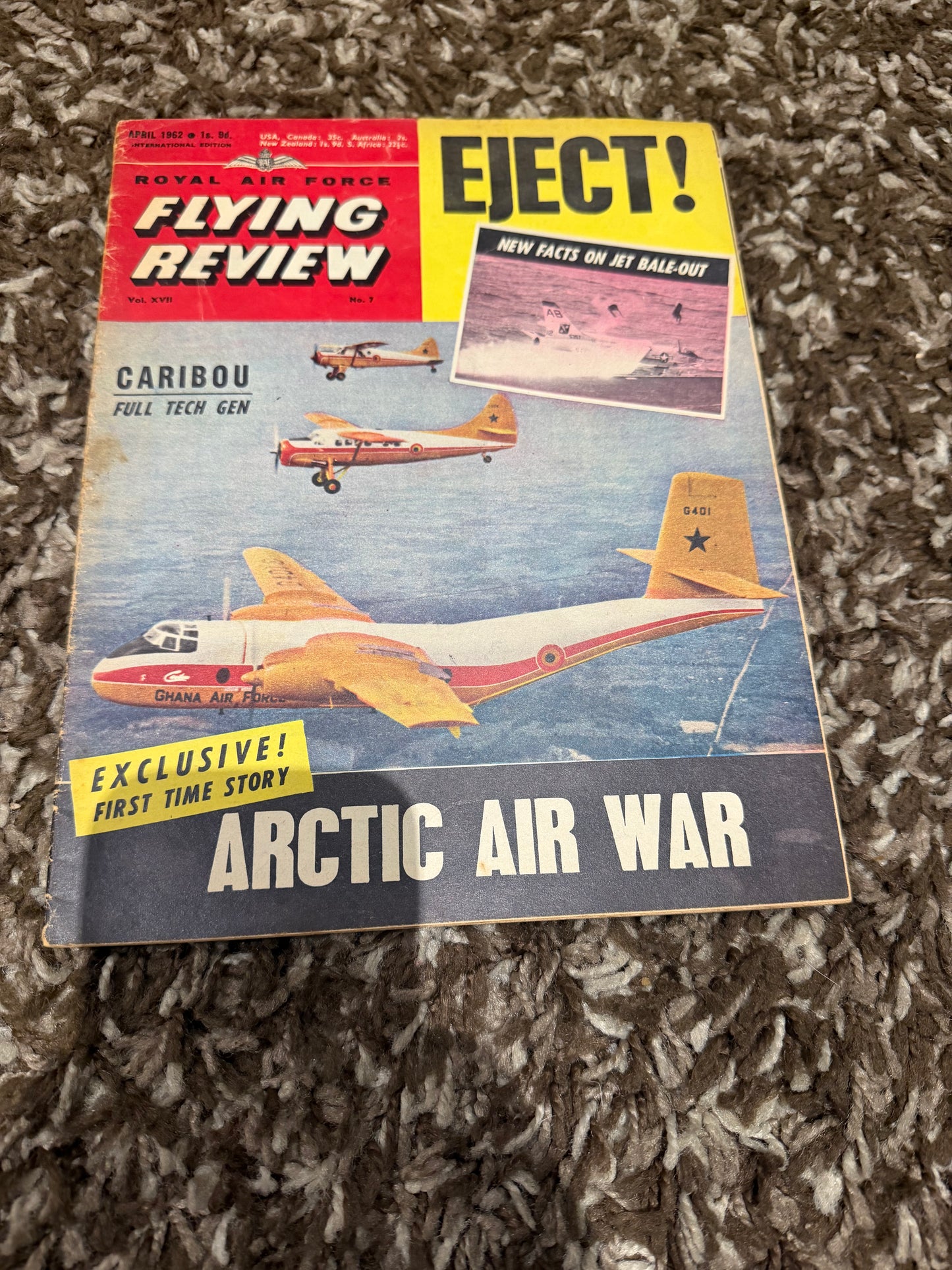 Royal Air Force Flying Review – April 1962