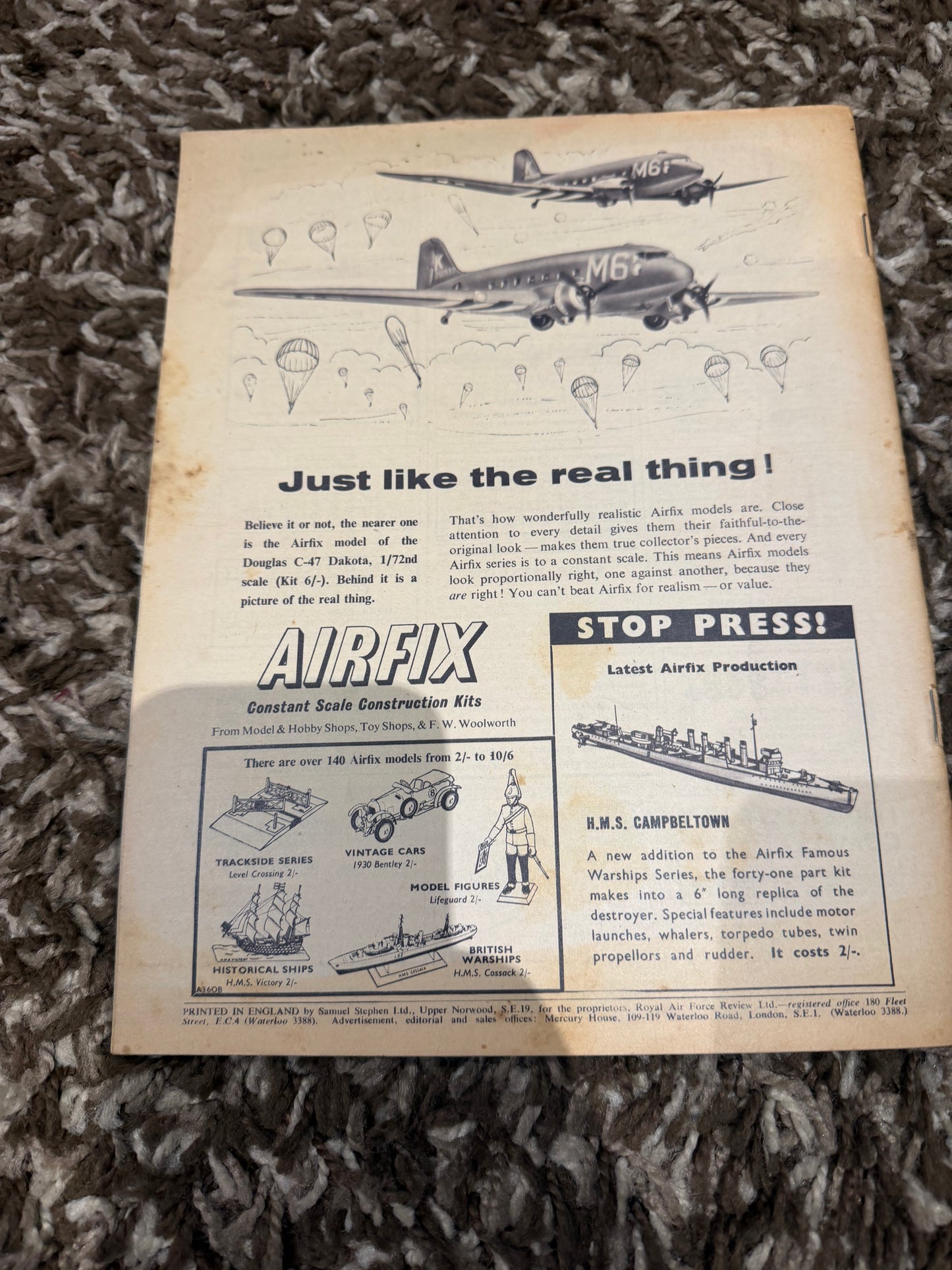 Royal Air Force Flying Review – April 1962
