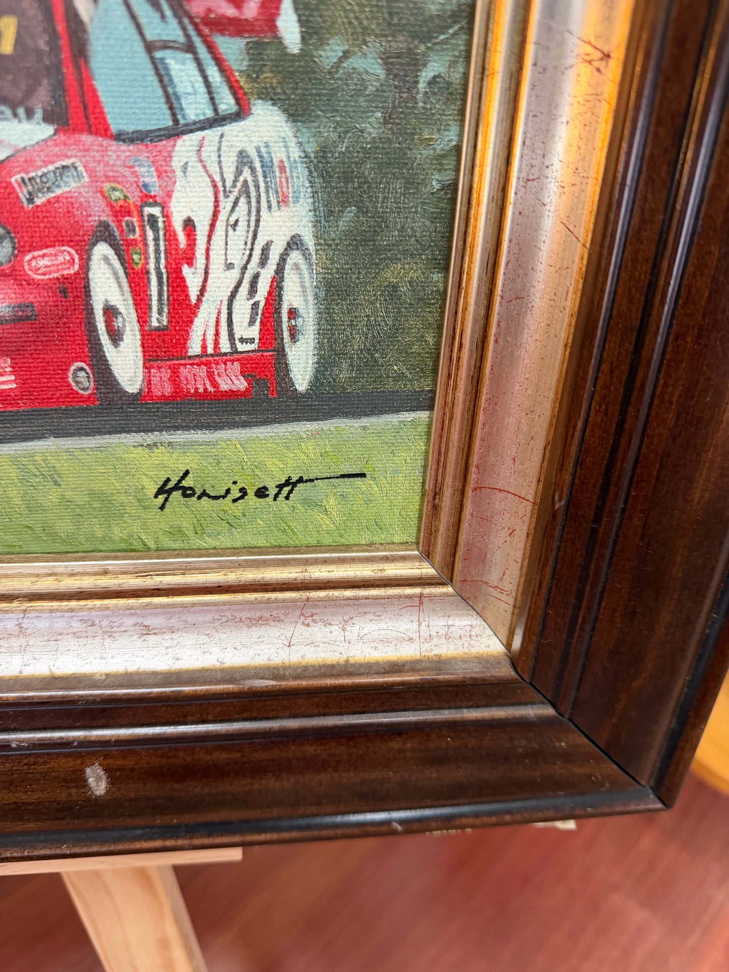 Ray Honisett “Holden Legends” Canvas Artwork – Brock, Perkins, Richards & Skaife Signed – No. 42 of 50