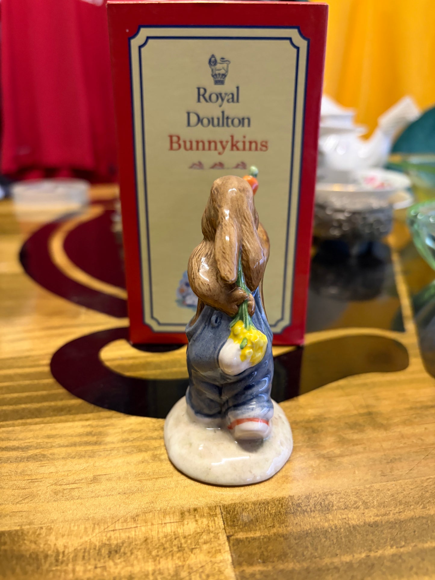Royal Doulton Mother’s Day Bunnykins DB155 Figurine with Box