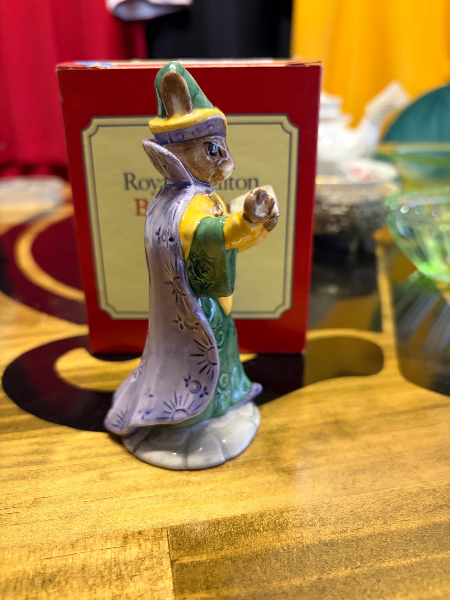 Royal Doulton Mystic Bunnykins DB197 – 1999 Boxed Multi-Signed Figurine