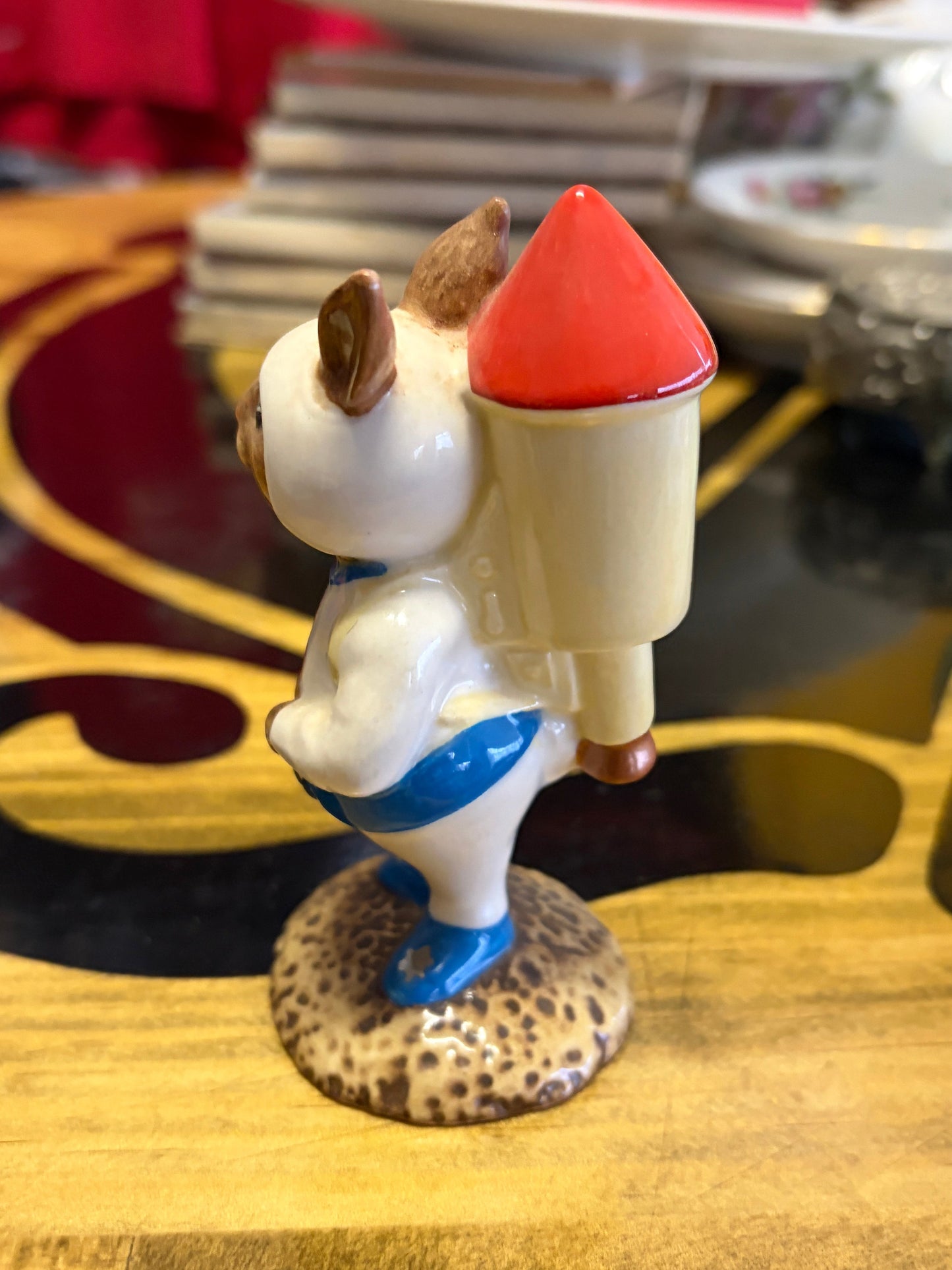 Vintage Royal Doulton Astro Bunnykins Rocket Man DB20 Figurine