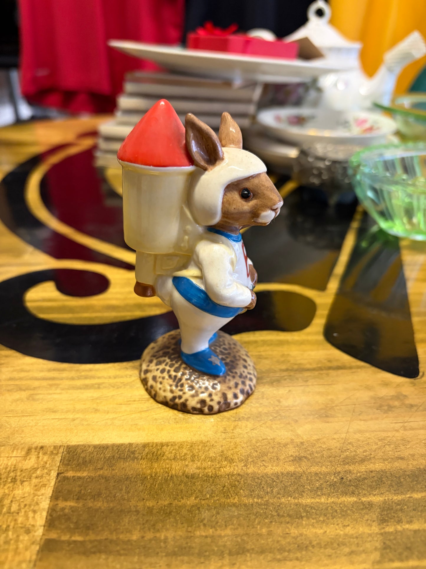 Vintage Royal Doulton Astro Bunnykins Rocket Man DB20 Figurine
