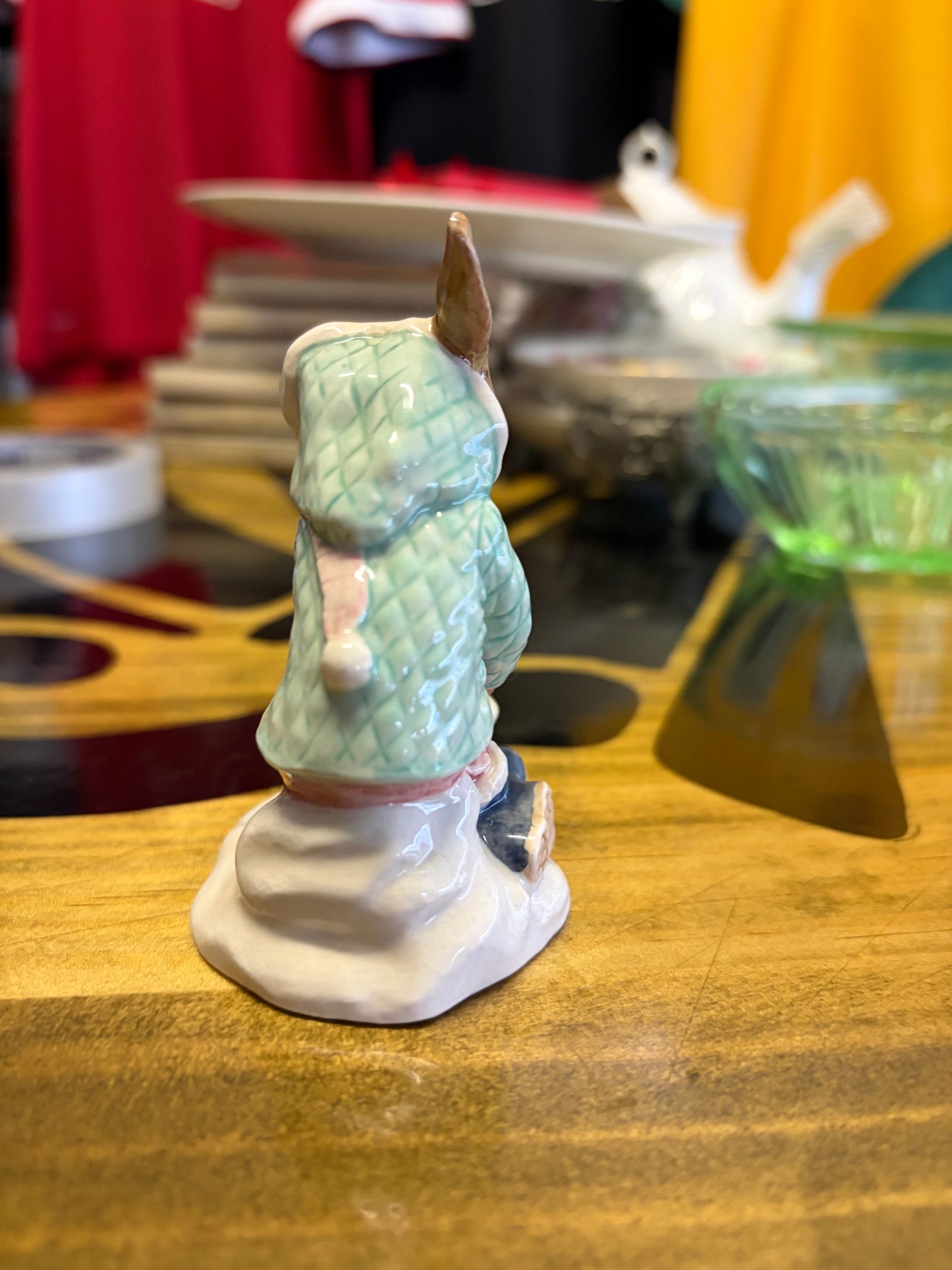 Vintage Royal Doulton Bunnykins Figurine DB153 - Girl Skater