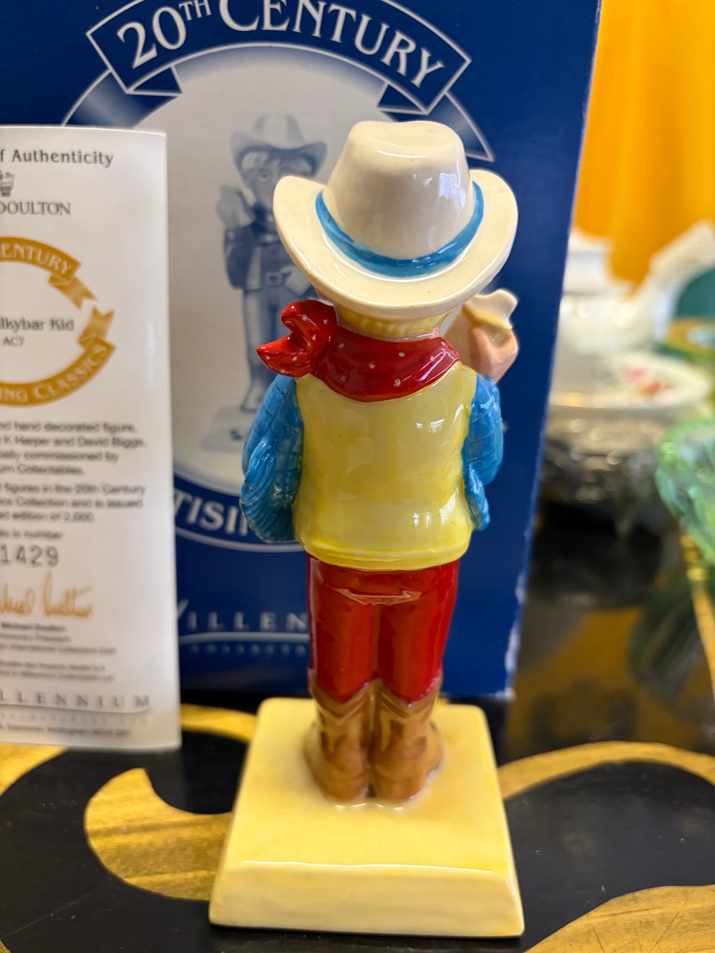 Royal Doulton The Milkybar Kid AC7 Limited Edition Figurine – Box & Certificate