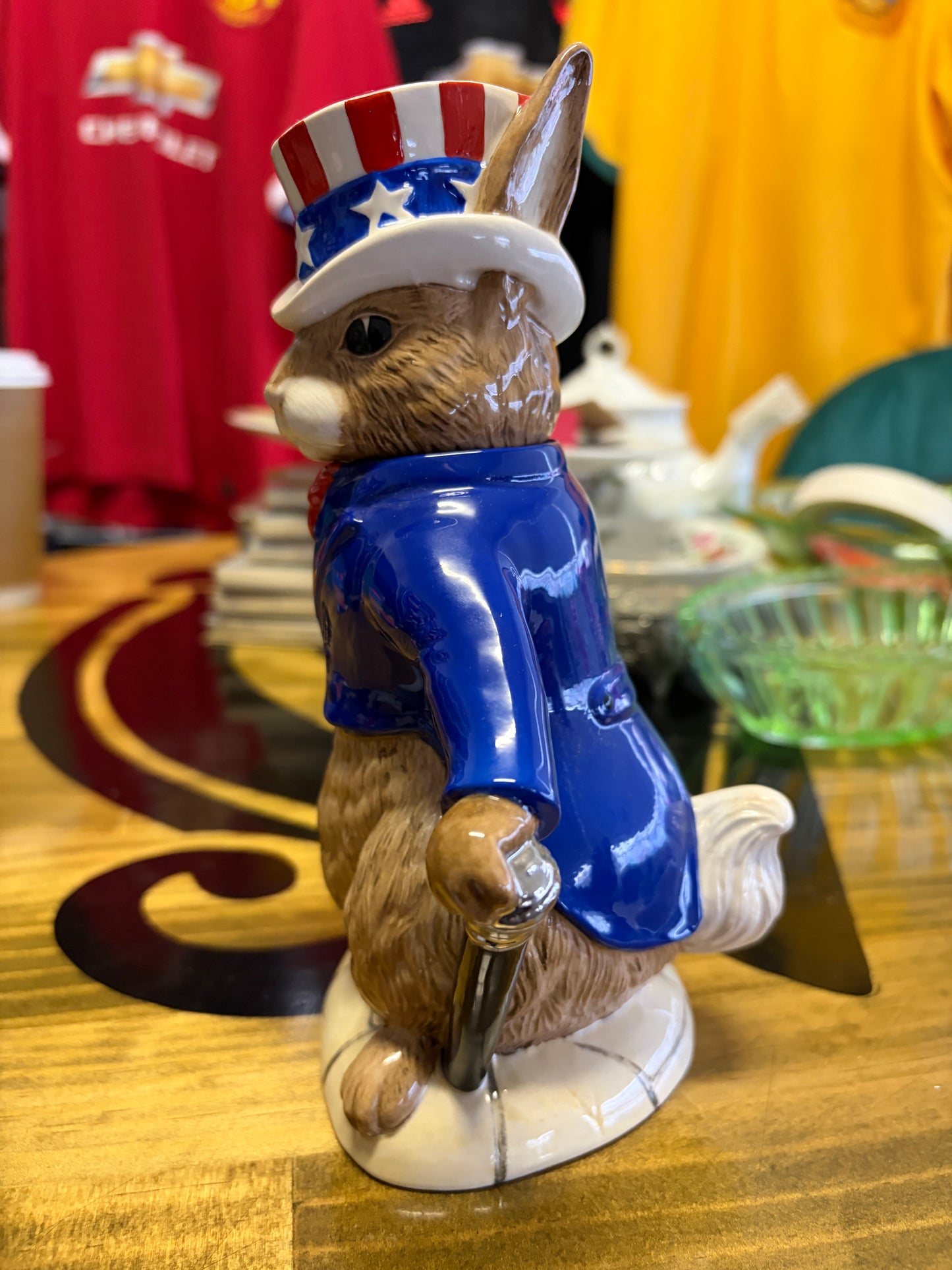 Royal Doulton Bunnykins U.S.A. President Teapot D6996