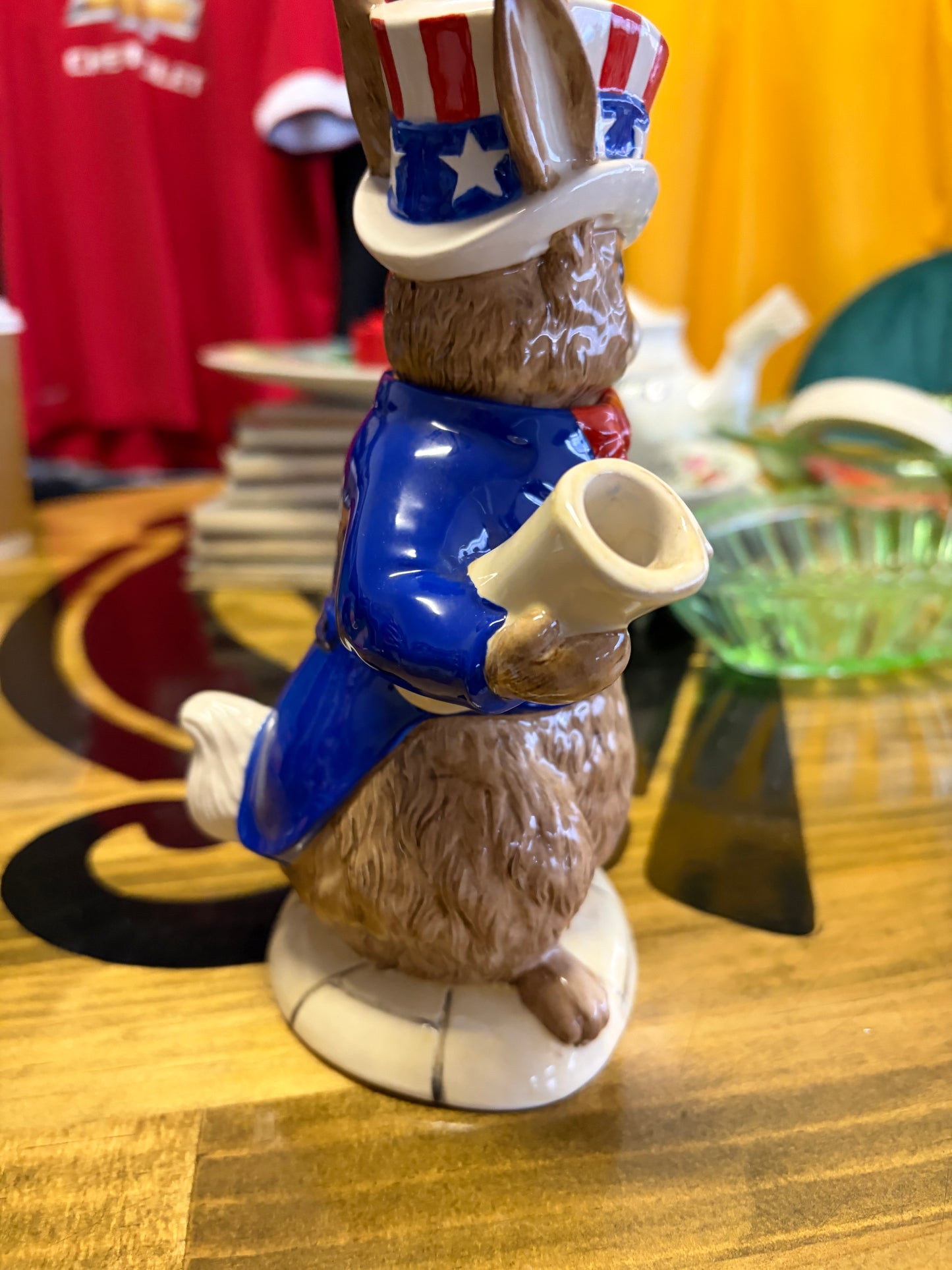Royal Doulton Bunnykins U.S.A. President Teapot D6996