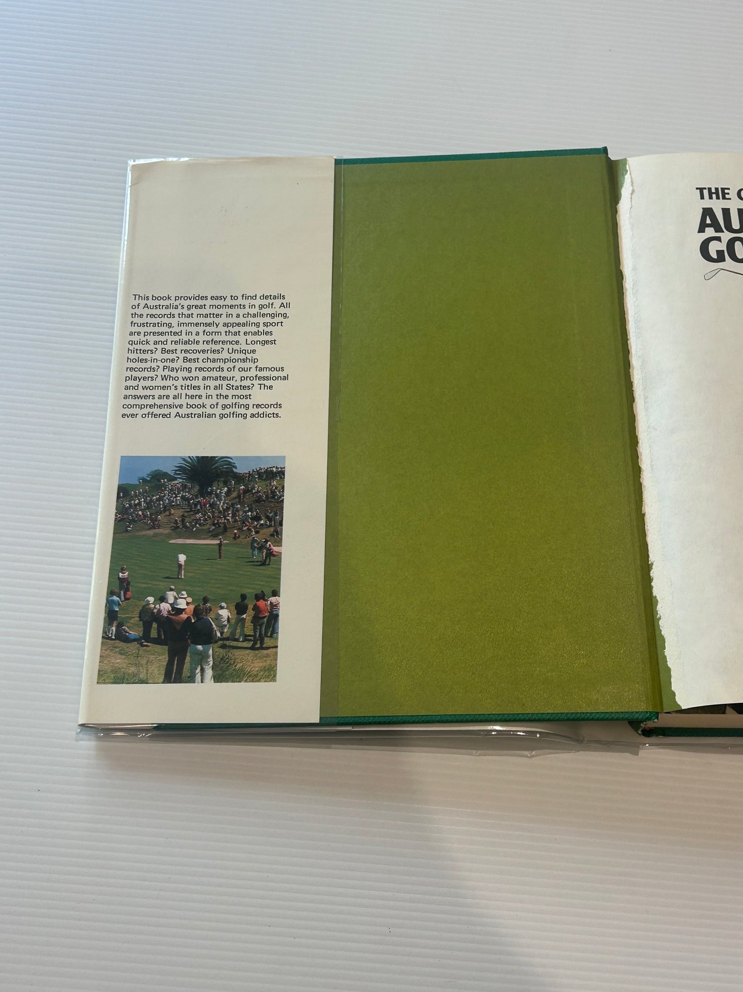 The Complete Book of Australian Golf Terry Smith 1978 Edition