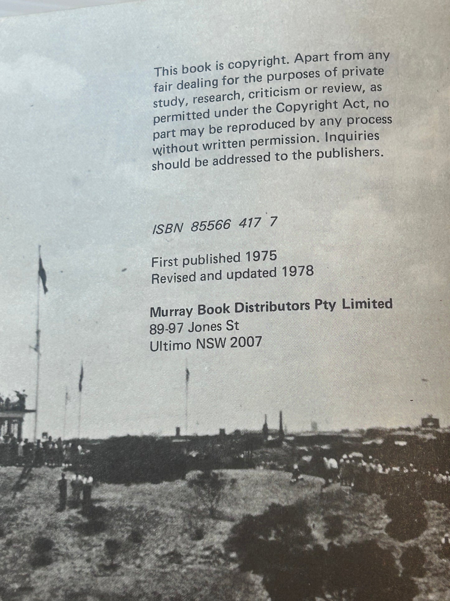 The Complete Book of Australian Golf Terry Smith 1978 Edition
