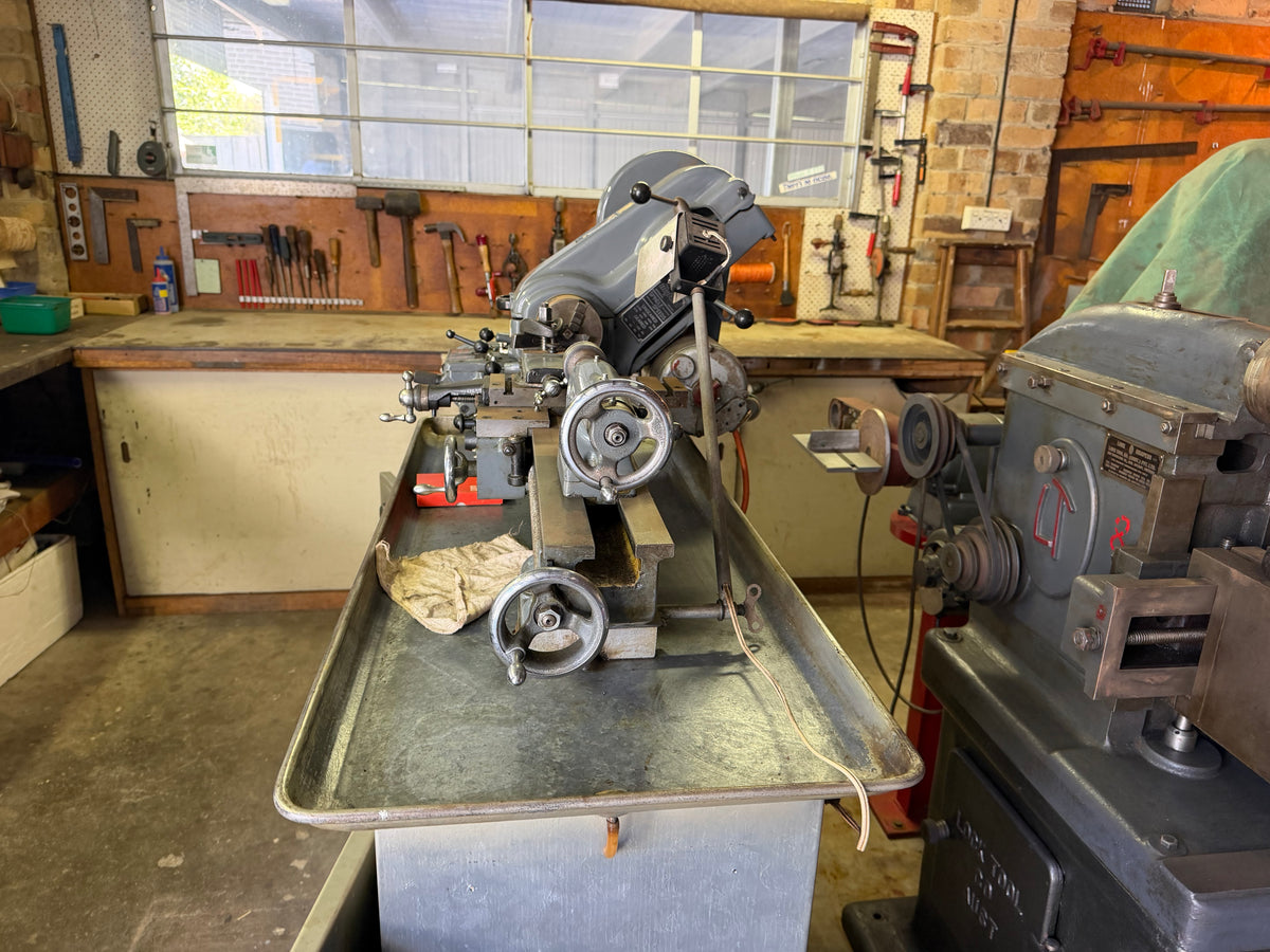 Myford Super 7 Metal Lathe – 1970s – Low Wear – Manuals & Accessories