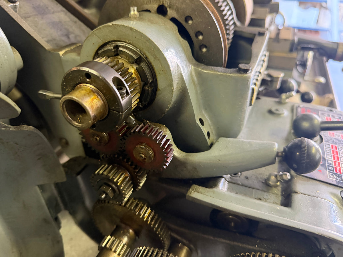 Myford Super 7 Metal Lathe – 1970s – Low Wear – Manuals & Accessories