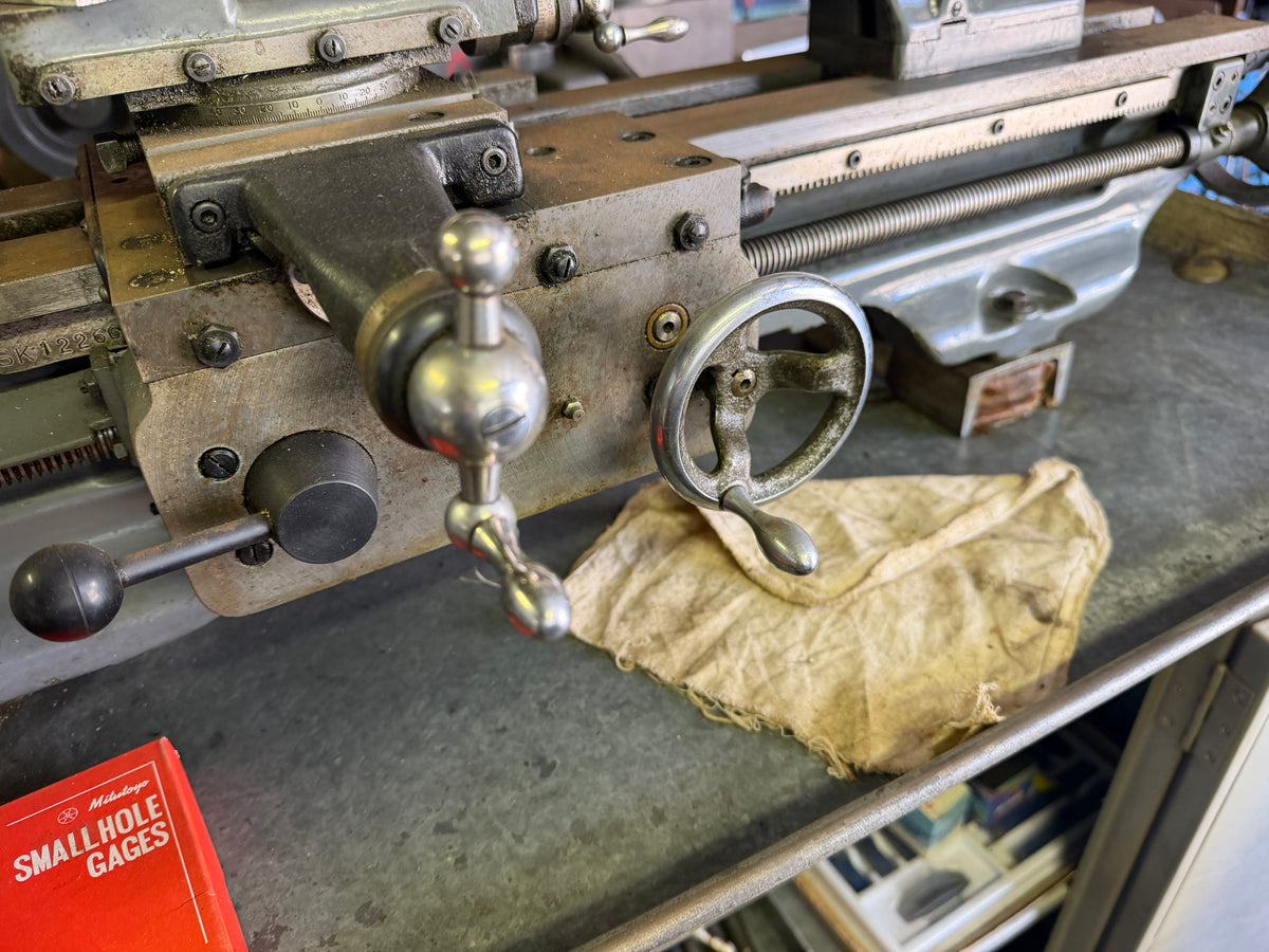 Myford Super 7 Metal Lathe – 1970s – Low Wear – Manuals & Accessories