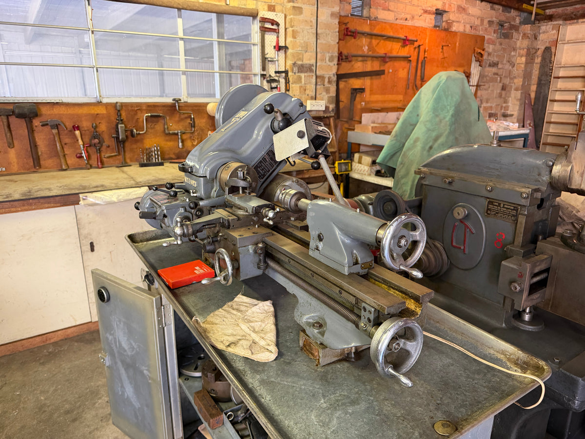 Myford Super 7 Metal Lathe – 1970s – Low Wear – Manuals & Accessories