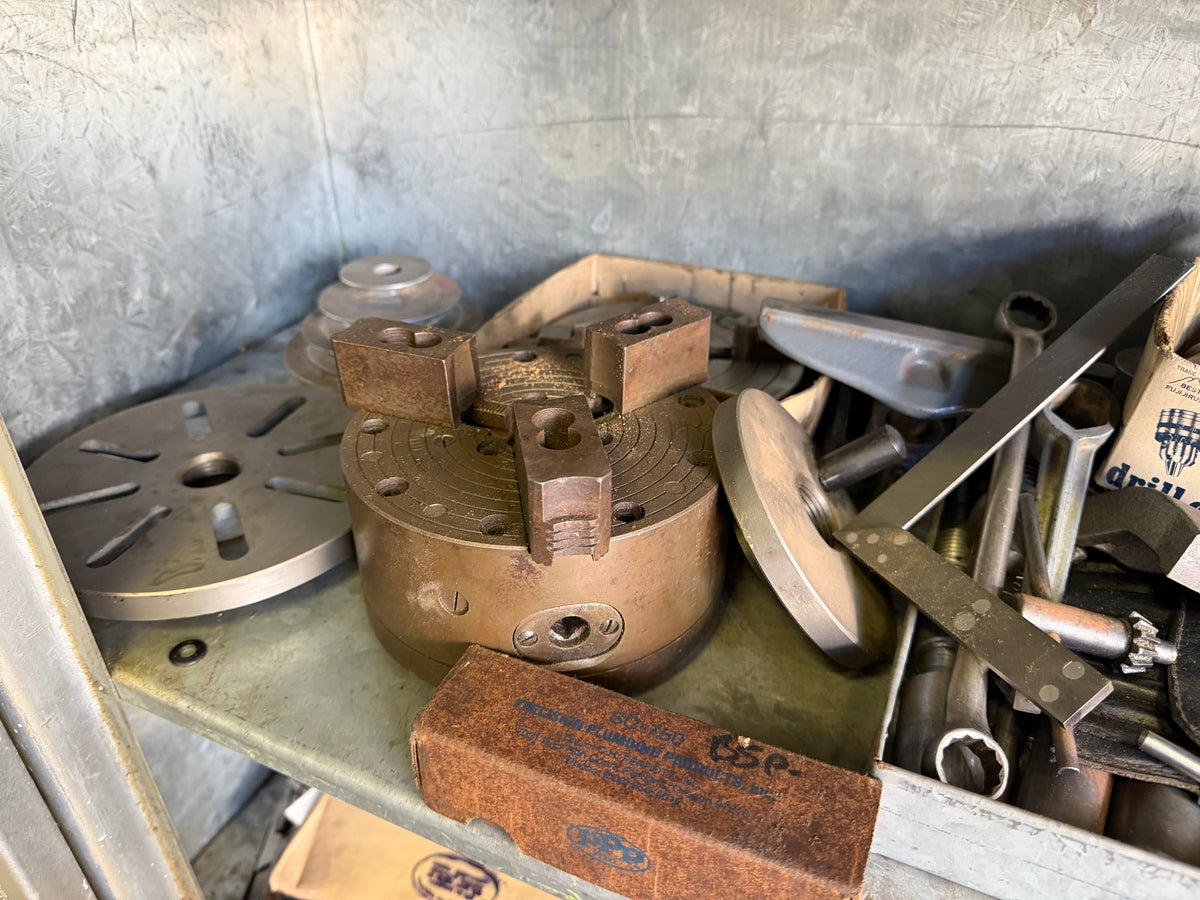 Myford Super 7 Metal Lathe – 1970s – Low Wear – Manuals & Accessories