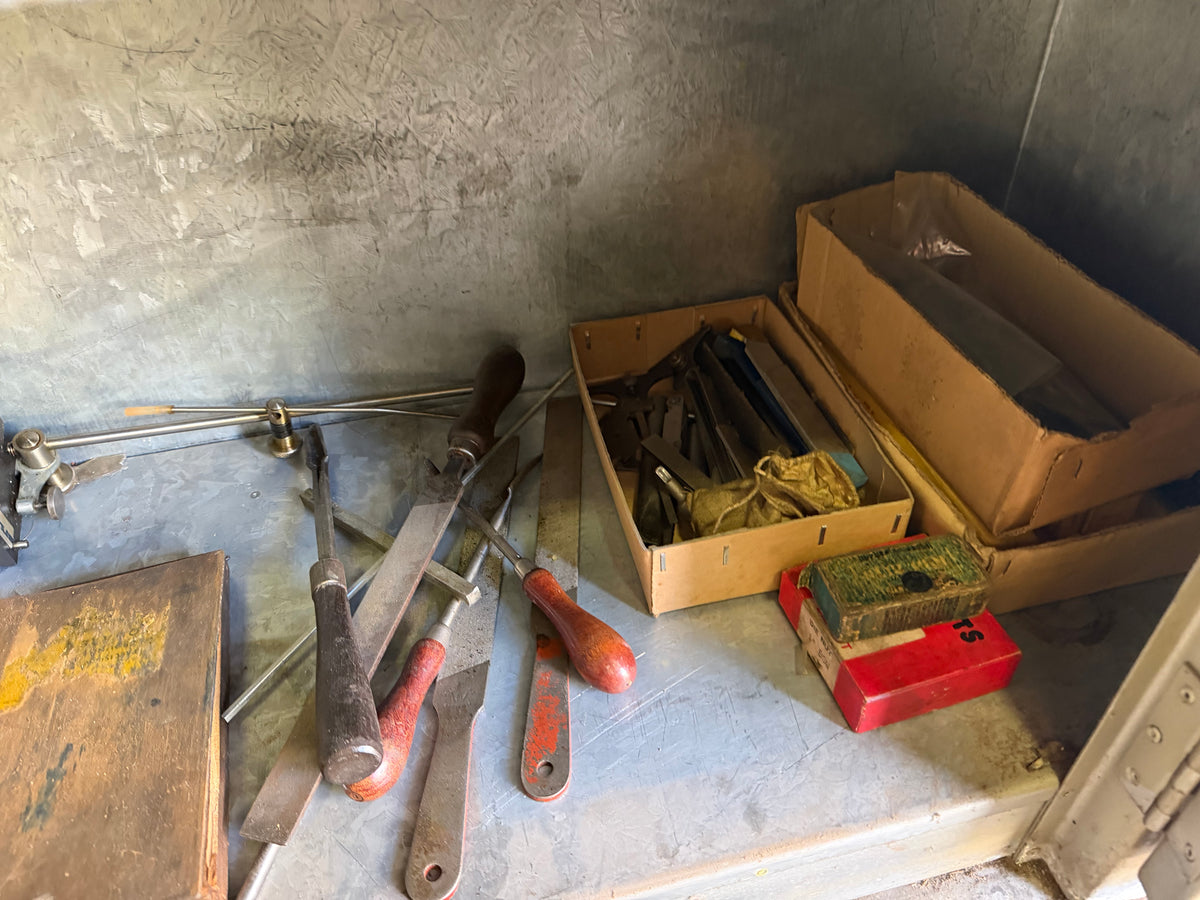 Myford Super 7 Metal Lathe – 1970s – Low Wear – Manuals & Accessories