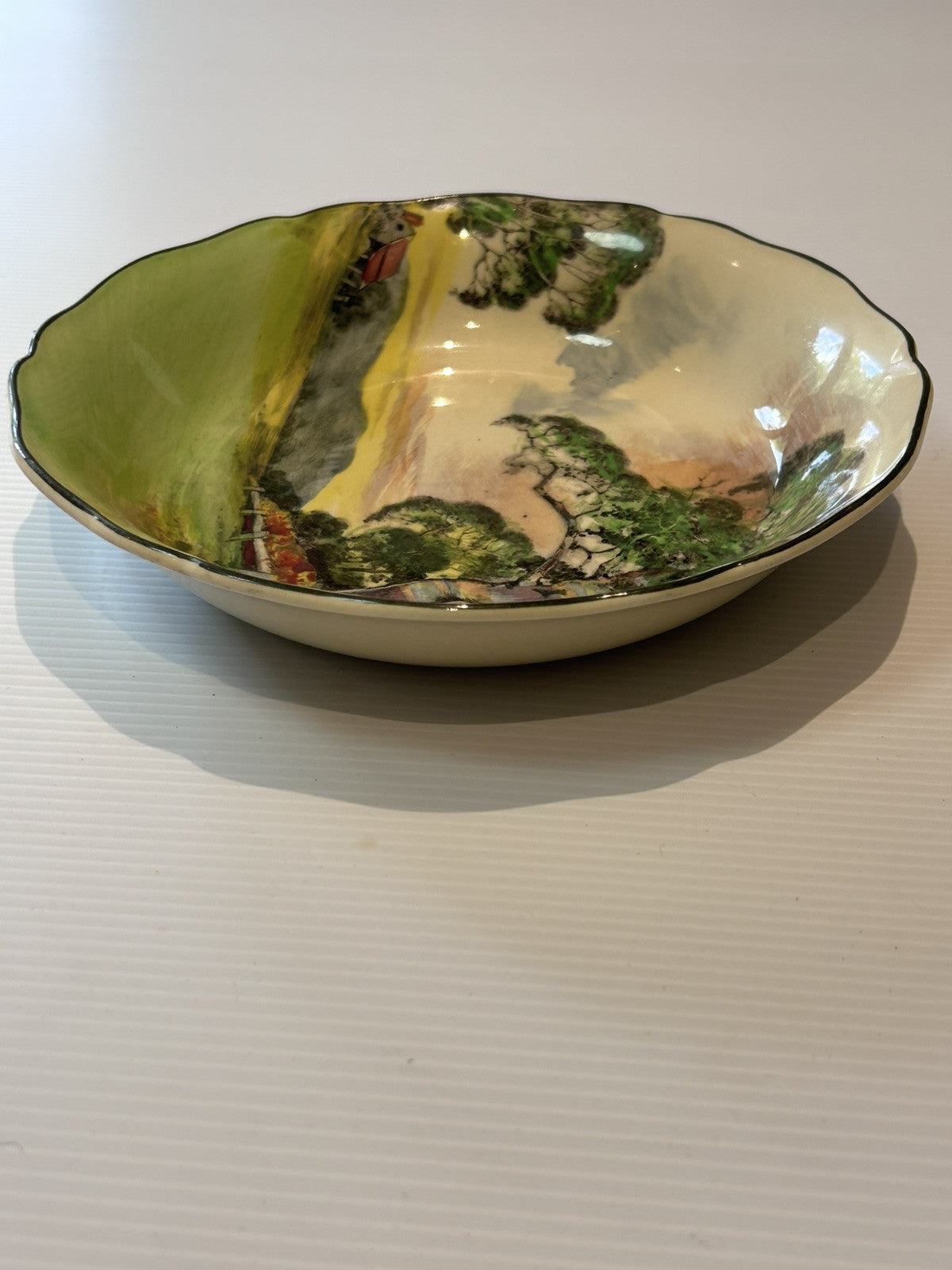 Royal Doulton Australian Gum Trees Pattern D5506 Display Bowl c1935 England