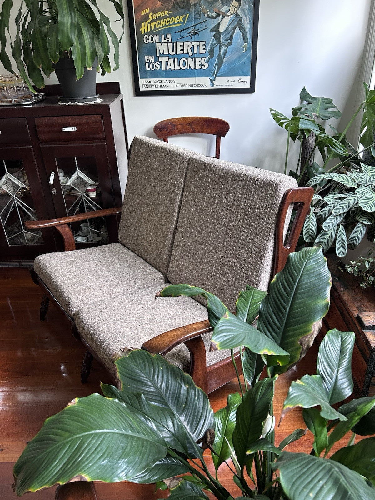 Mid Century Retro Vintage 1950's Three Piece Lounge Suite, Everett woodcraft