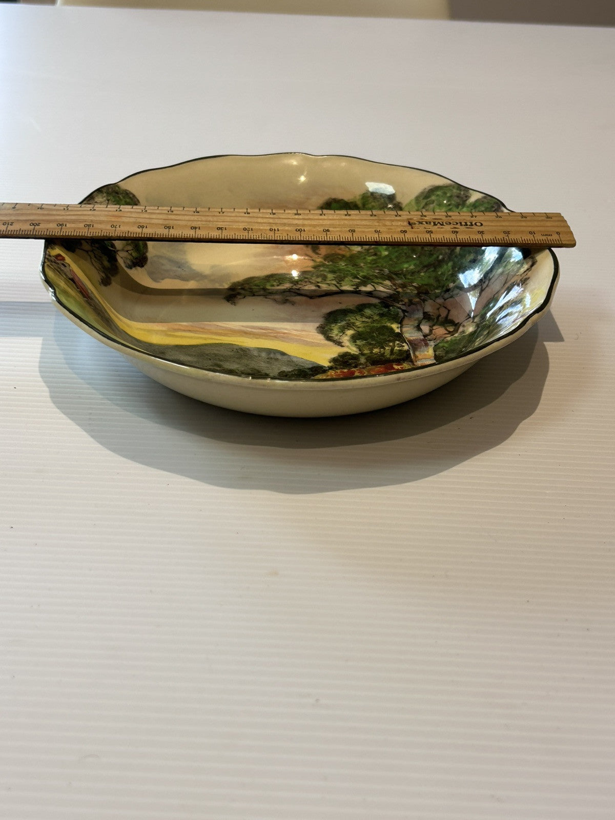 Royal Doulton Australian Gum Trees Pattern D5506 Display Bowl c1935 England