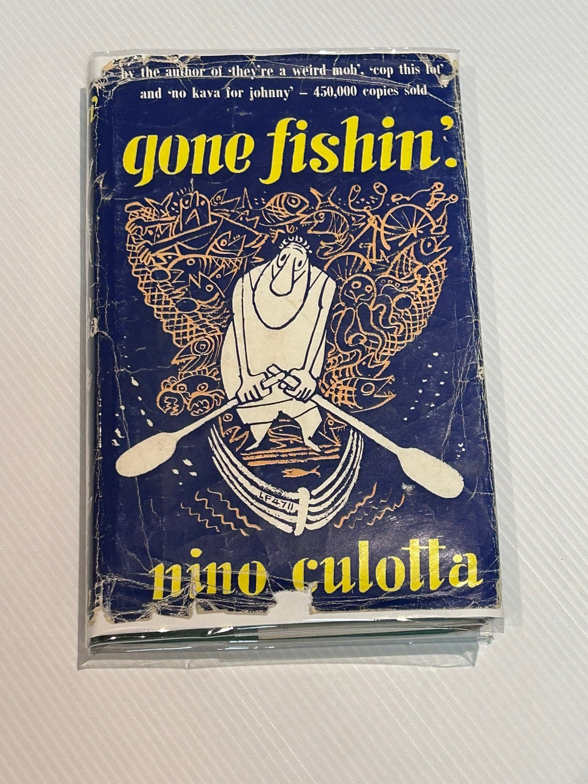 Gone Fishing By Nino Culotta - First Edition 1962  Hardcover  DJ Book