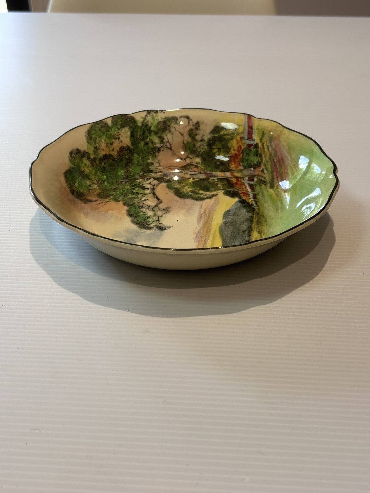 Royal Doulton Australian Gum Trees Pattern D5506 Display Bowl c1935 England