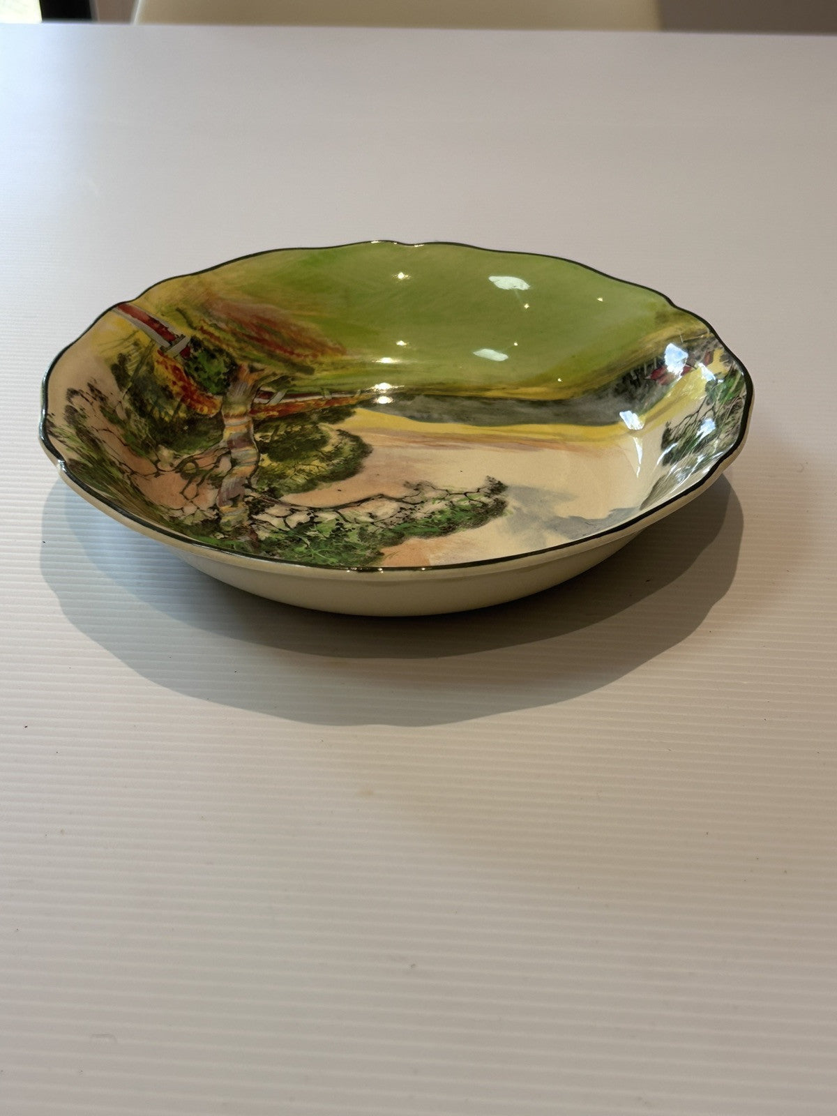 Royal Doulton Australian Gum Trees Pattern D5506 Display Bowl c1935 England