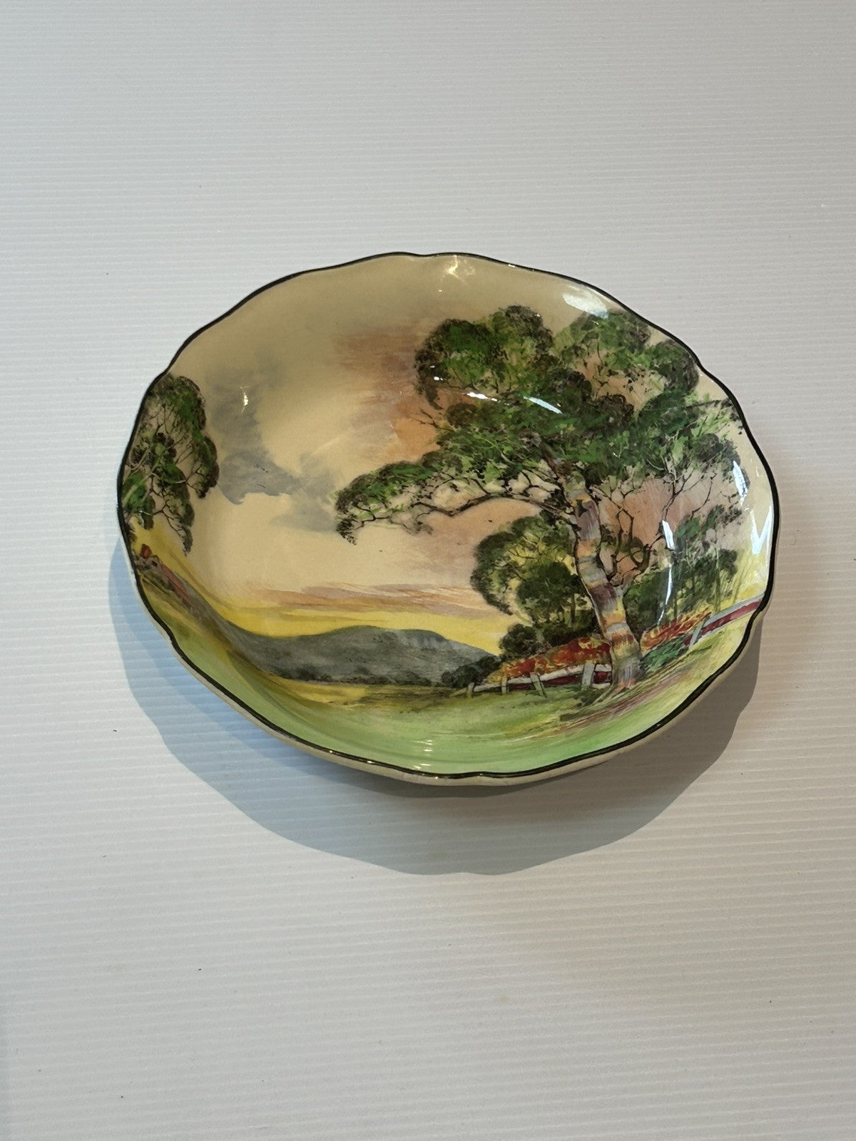 Royal Doulton Australian Gum Trees Pattern D5506 Display Bowl c1935 England