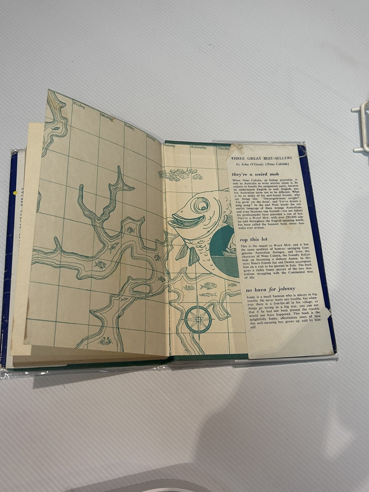 Gone Fishing By Nino Culotta - First Edition 1962  Hardcover  DJ Book