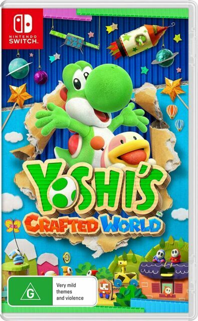Yoshi’s Crafted World Nintendo Switch – Complete w Case & Game Card | 2019